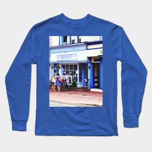 Annapolis MD - Shopping on Main Street Long Sleeve T-Shirt